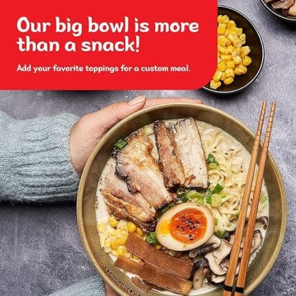 Nongshim Tonkotsu Kuromayu Bowl 101 g - ramen coreano