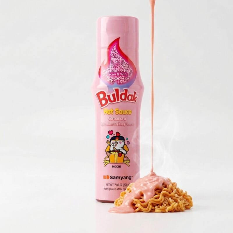 Samyang Buldak Salsa Carbonara 200 g - condimento asiatico