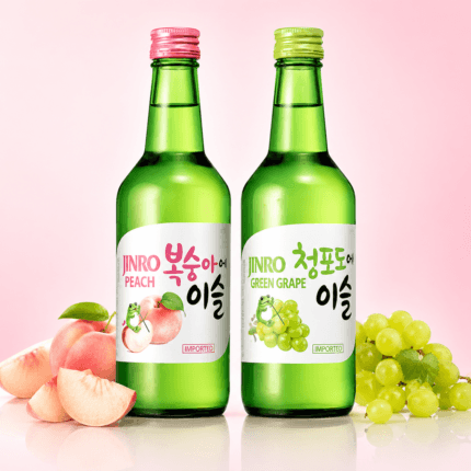 Combo Jinro x2 - Peach + Green Grape
