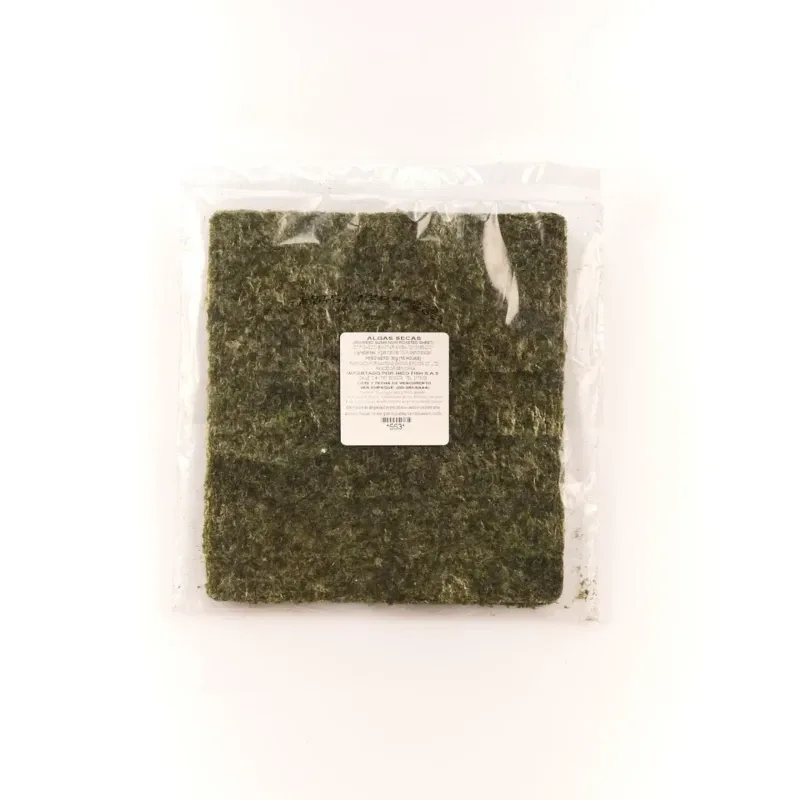 Alga Nori 10 Hojas - laminas para sushi y arroz