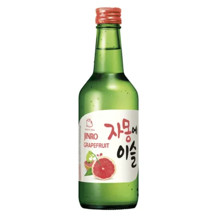 Jinro Soju Toronja 360 ml - bebida coreana