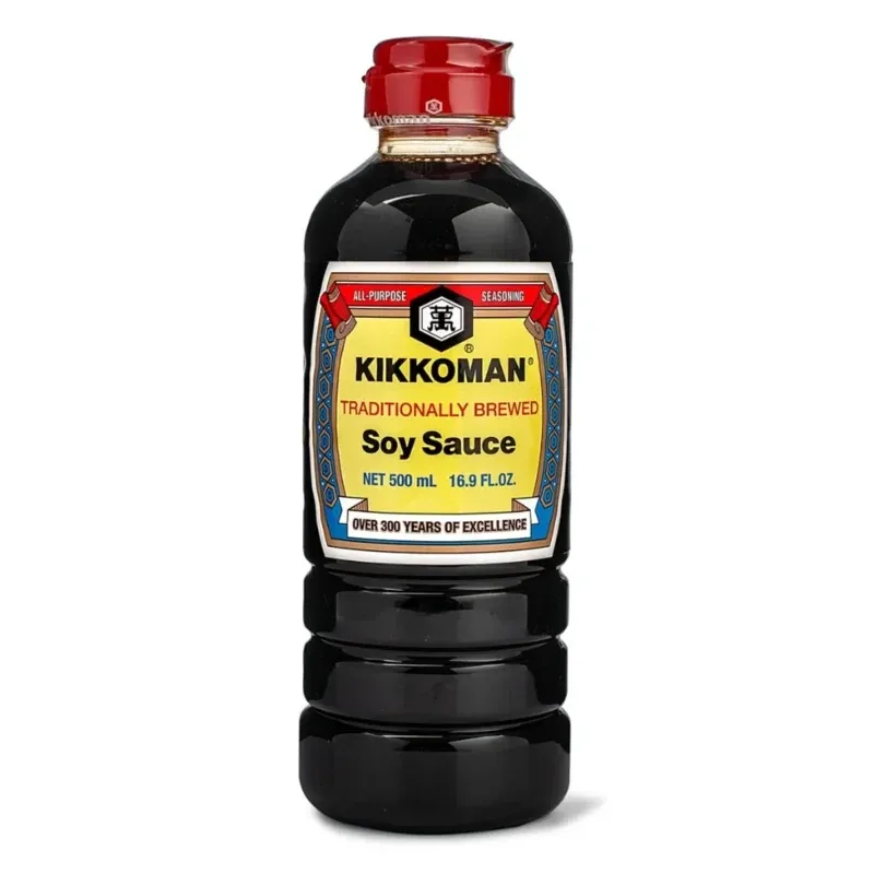 Kikkoman Salsa de Soya Original 500 ml - soya japonesa