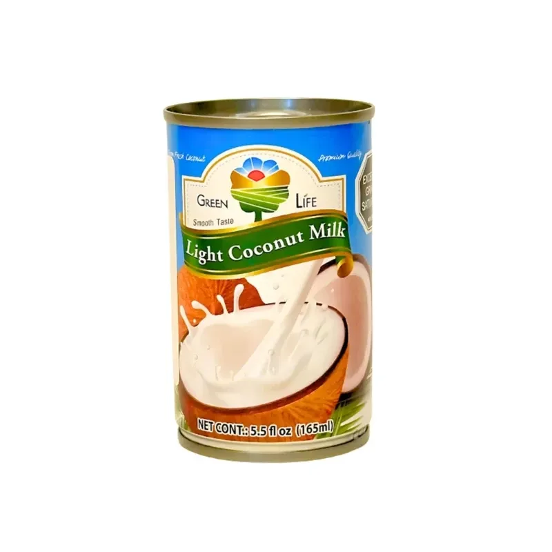 Green Life Crema de Coco Ligera 165 ml - cocina asiatica