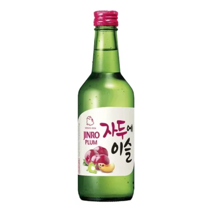 Jinro Soju Ciruela 360 ml - bebida coreana