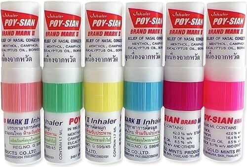 Poy-Sian Inhalador Herbal Mentolado unidad
