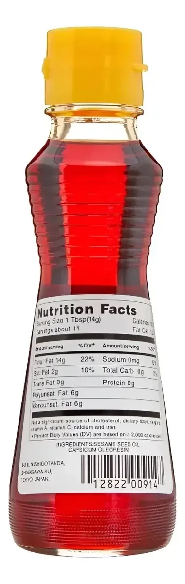 Kadoya Aceite de Ajonjoli Picante 163 ml - hot sesame oil