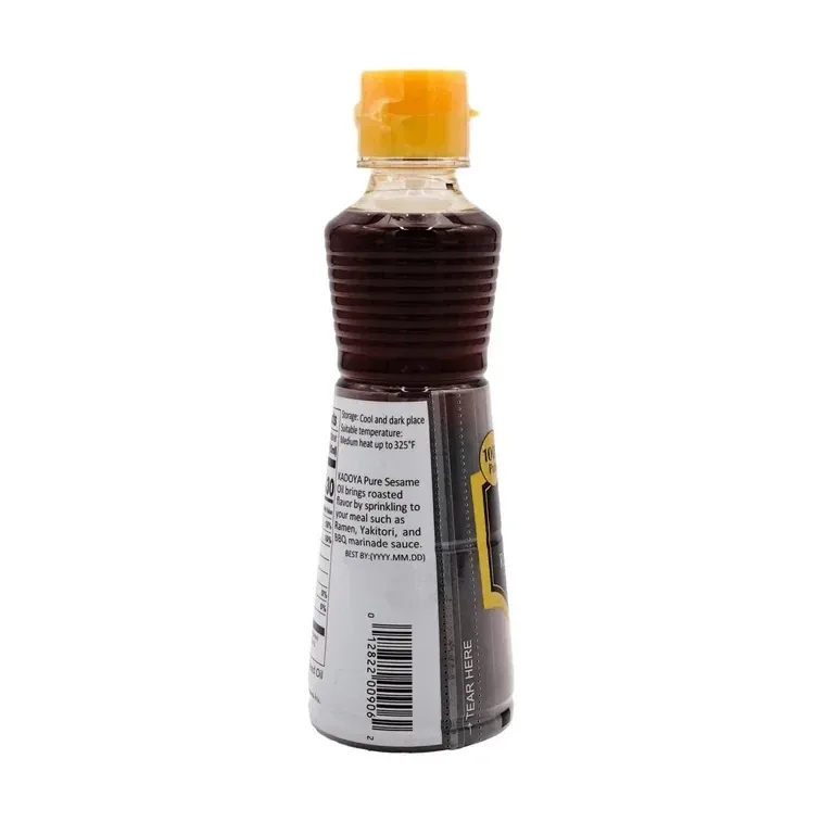 Kadoya Aceite de Sesamo 327 ml - condimento japones tostado