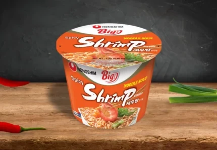 Nongshim Shrimp Big Bowl 115 g - ramen coreano