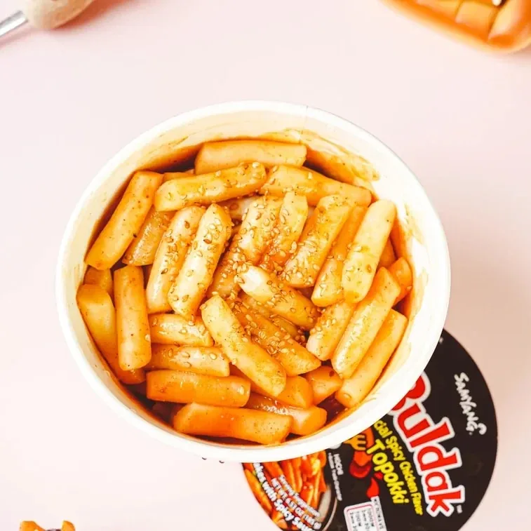 Samyang Buldak Original Tteokbokki - tteokbokki coreano
