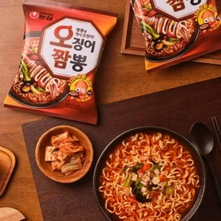 Nongshim Cham Pong - ramen coreano