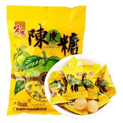 Chenpi Tang Cascara de Mandarina Dulce - caramelo chino citrico