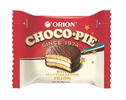 Orion Choco Pie Clasico Unidad - pastelito coreano