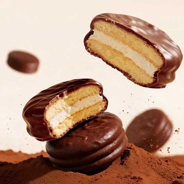 Orion Choco Pie Clasico Unidad - pastelito coreano