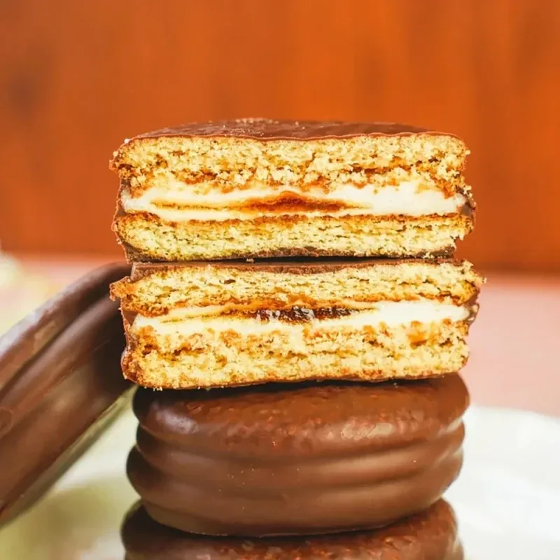 Orion Choco Pie Milk Tea Unidad - pastelito coreano