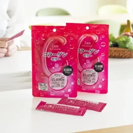 Shin Nippai Colageno Jelly Japones Durazno 10 g x 7 - beauty snack