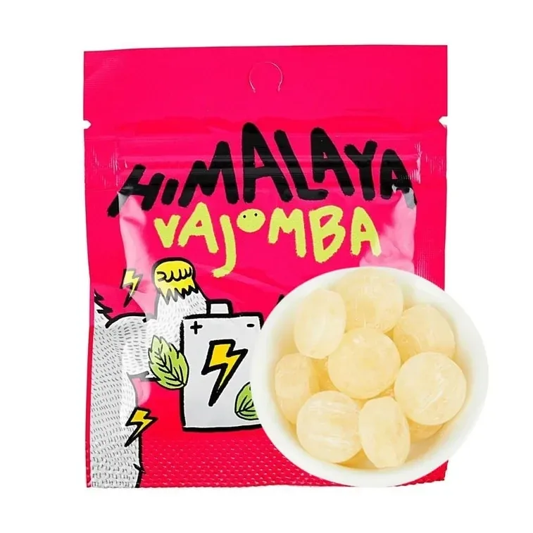Himalaya Vajomba IsoPower Mints 15 g - caramelo menta con vitamina C