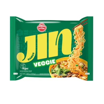 Ottogi Jin Ramen Veggie - ramen coreano vegetariano
