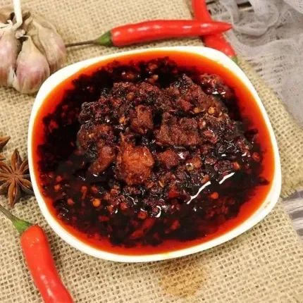 Lao Gan Ma Chile Crisp Wei Ji You Lajiao - condimento chino