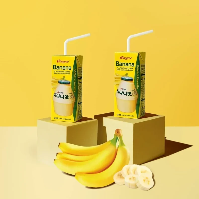 Binggrae Banana Milk - bebida coreana