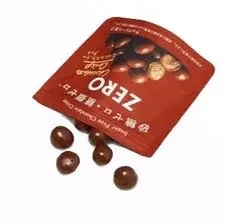Lotte Zero Chocolate Crisp Sin Azúcar 28 g - dulce japonés