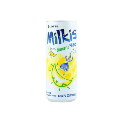 Lotte Milkis Banana - bebida coreana cremosa