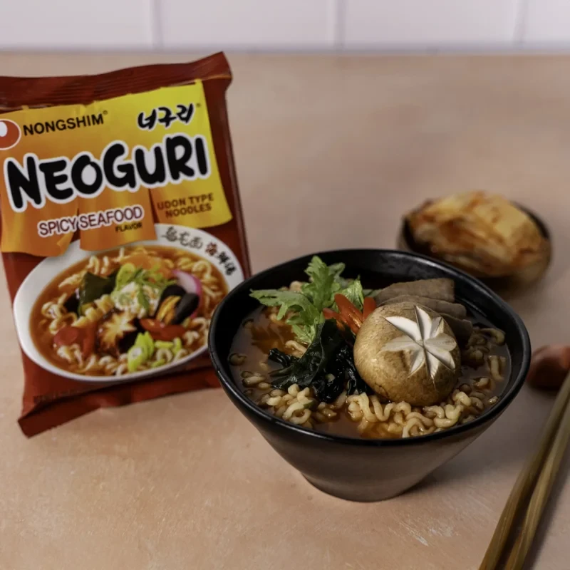 Nongshim Neoguri Hot 120 g - ramen coreano