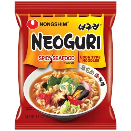 Nongshim Neoguri Hot 120 g - ramen coreano