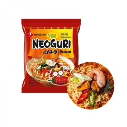 Nongshim Neoguri Hot 120 g - ramen coreano