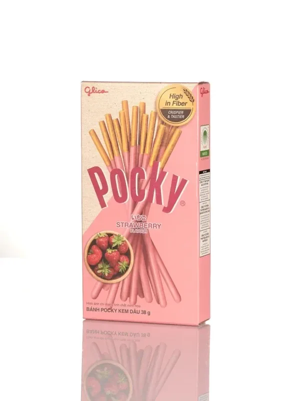 Glico Pocky Fresa - palitos japoneses crujientes