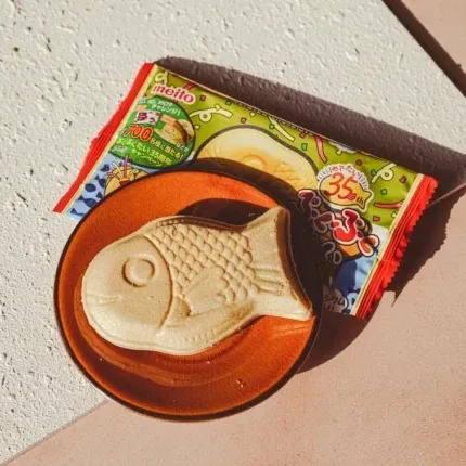 Meito Puku Puku Taiyaki Chocolate - dulce japonés