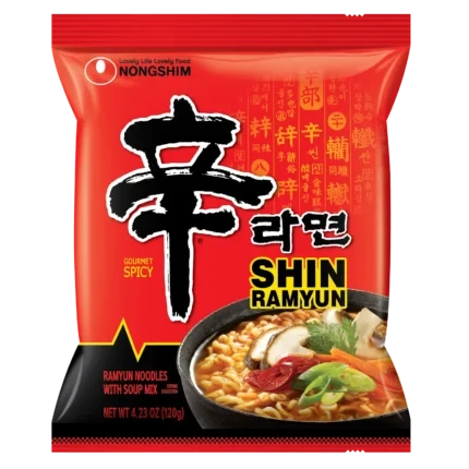 Nongshim Shin Ramyun Unidad - ramen coreano