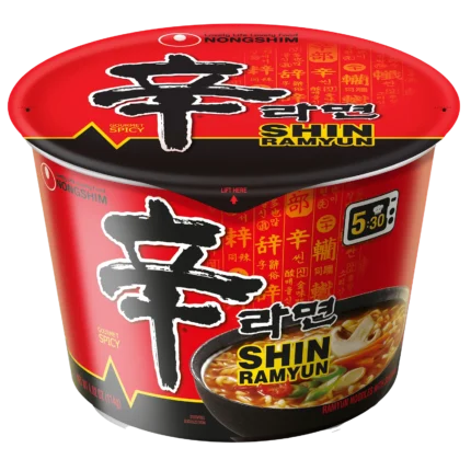 Nongshim Shin Ramyun Bowl - ramen coreano