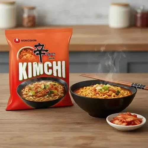 Nongshim Shin Ramyun Kimchi 120g - ramen coreano