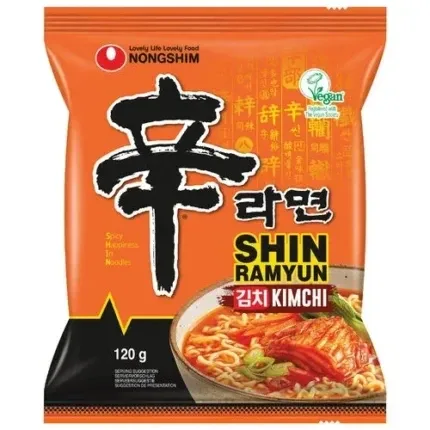 Nongshim Shin Ramyun Kimchi 120g - ramen coreano