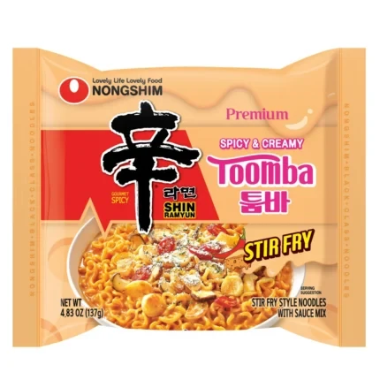 Nongshim Shin Ramyun Toomba 137gr - ramen coreano
