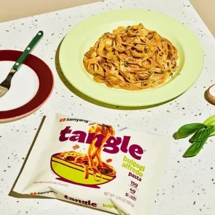 Samyang Tangle Alfredo Bulgogi - noodles coreanos cremosos