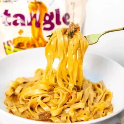 Samyang Tangle Alfredo Bulgogi - noodles coreanos cremosos