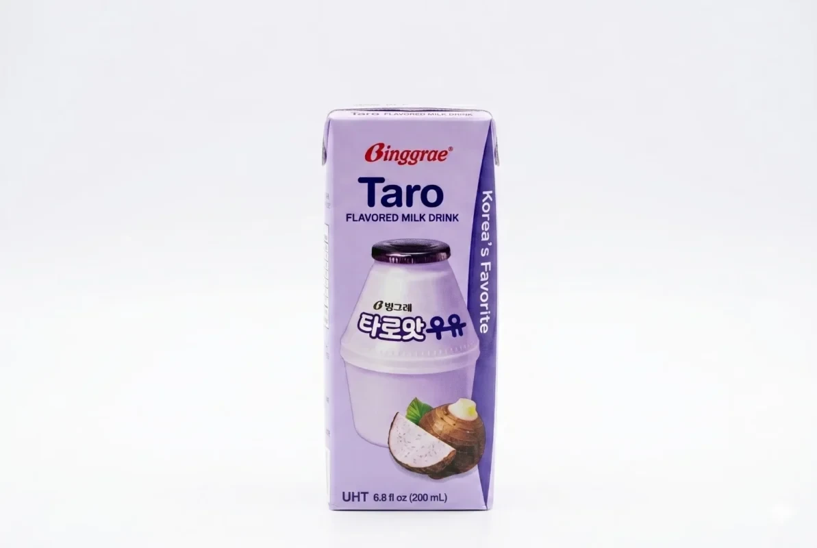 Binggrae Taro Milk - bebida coreana