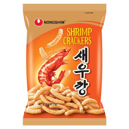 Nongshim Shrimp Crackers 75 g - snack coreano de camaron