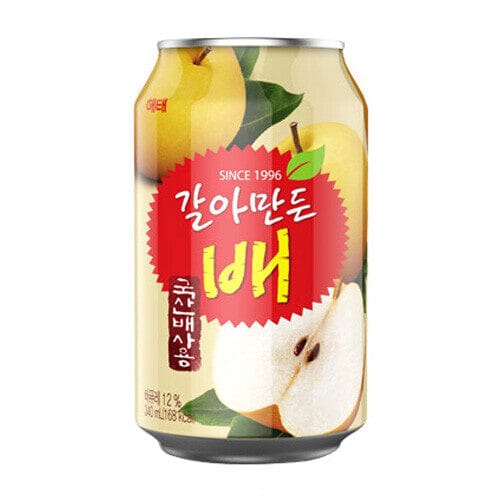 Haitai Bebida Coreana de Pera 340 ml - con pure de fruta