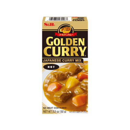 S&B Golden Curry Hot 92 g - curry japones picante