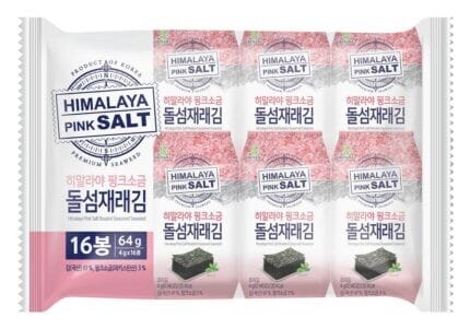 Binari Snack de Alga Sal Rosada del Himalaya 4 g