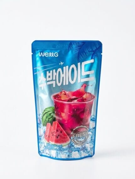 Wellg Bebida Coreana de Sandia - Watermelon Drink
