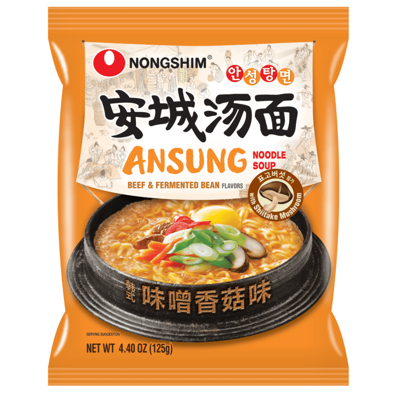 Nongshim Ansungtangmyun 125 g - ramen coreano