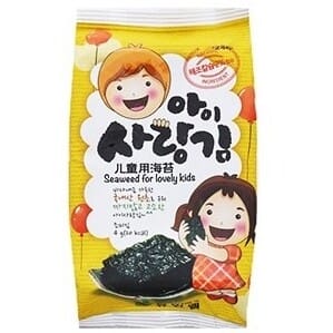 Humanwell Snack de Alga Tostada para Ninos 4 g