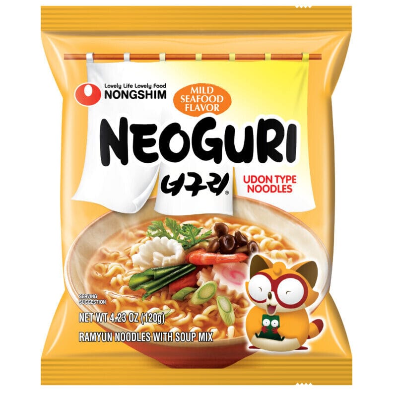 Nongshim Neoguri Mild 120 g - ramen de mariscos